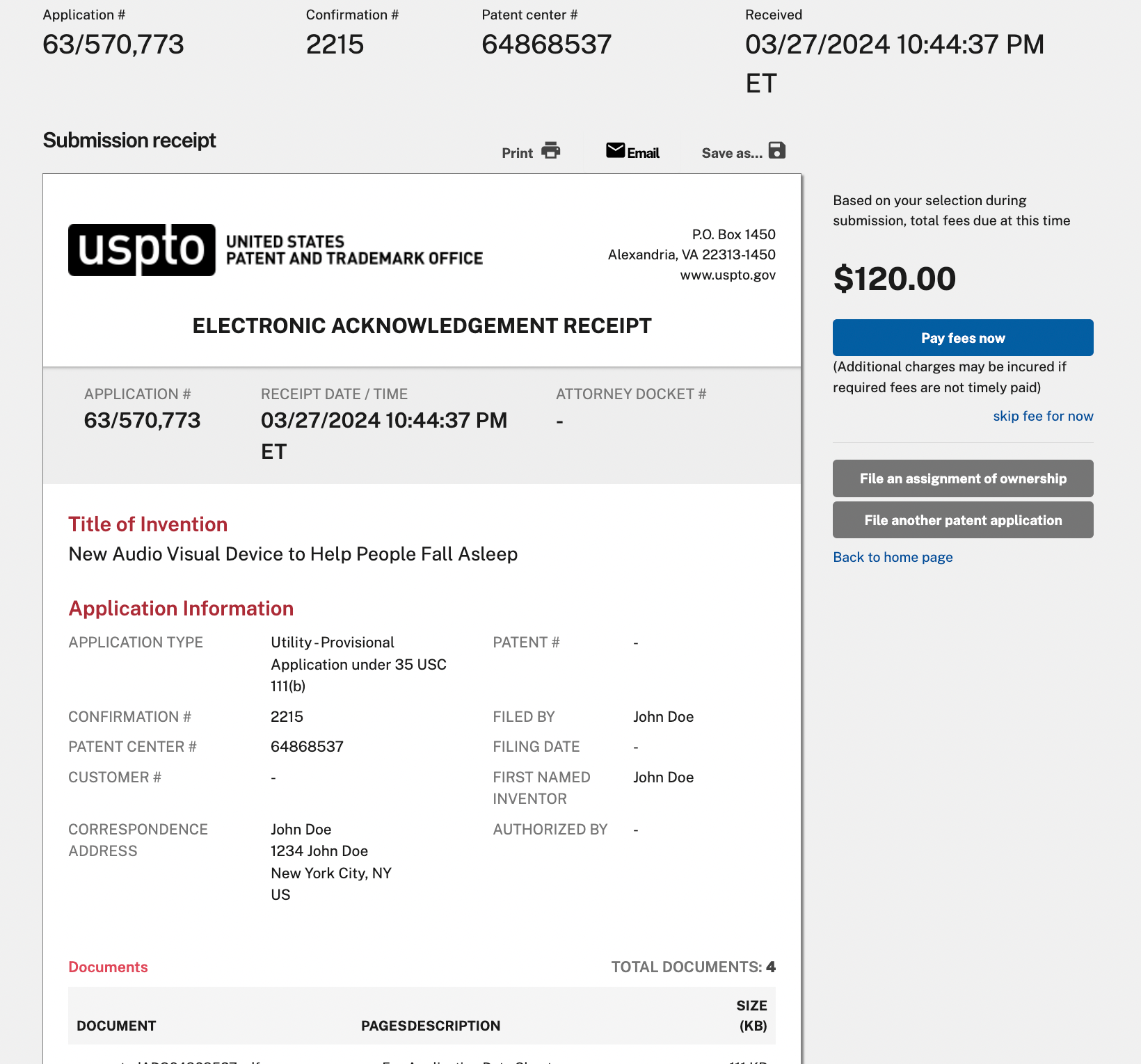 Patent Dropdown Instructions