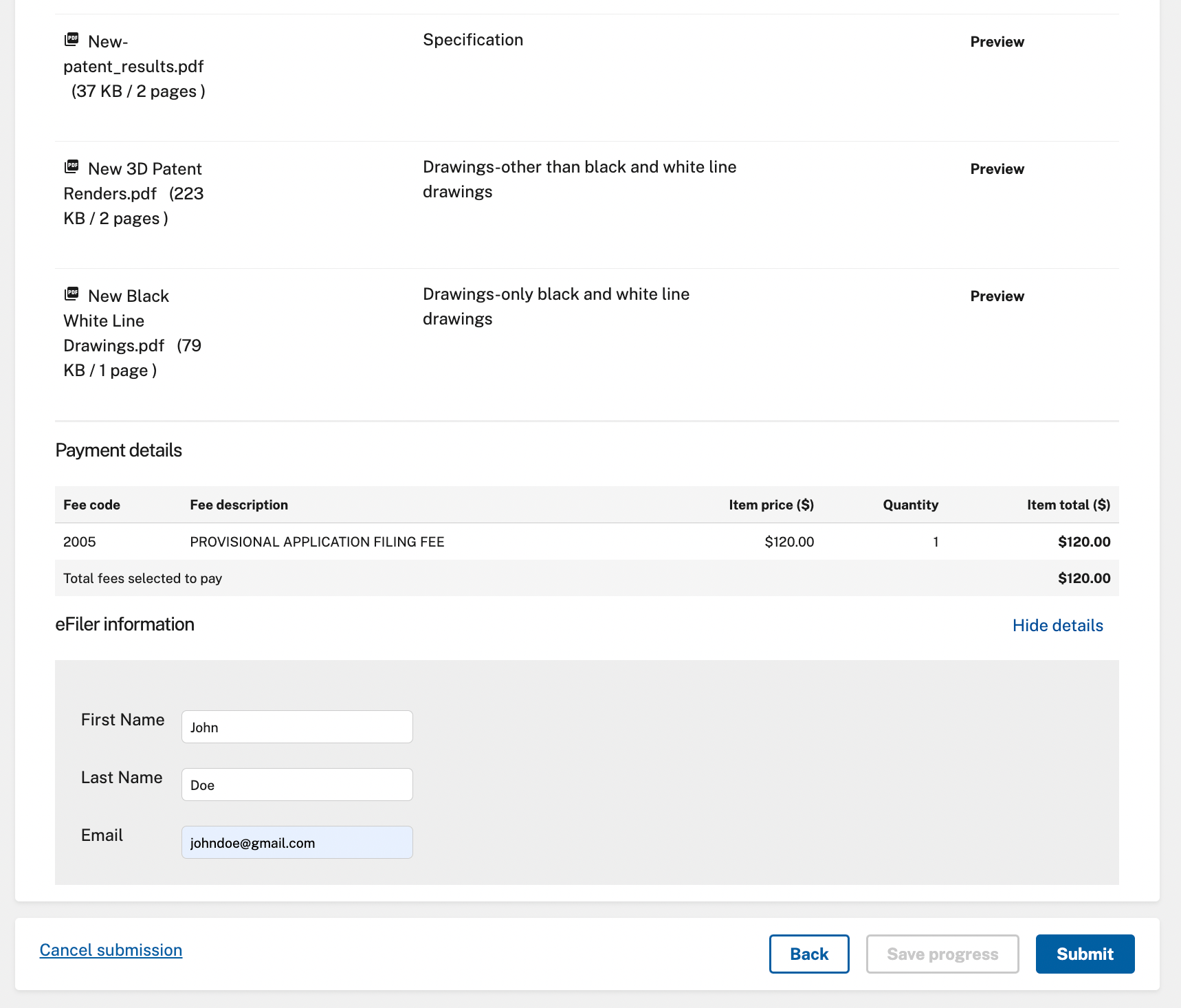 Patent Dropdown Instructions